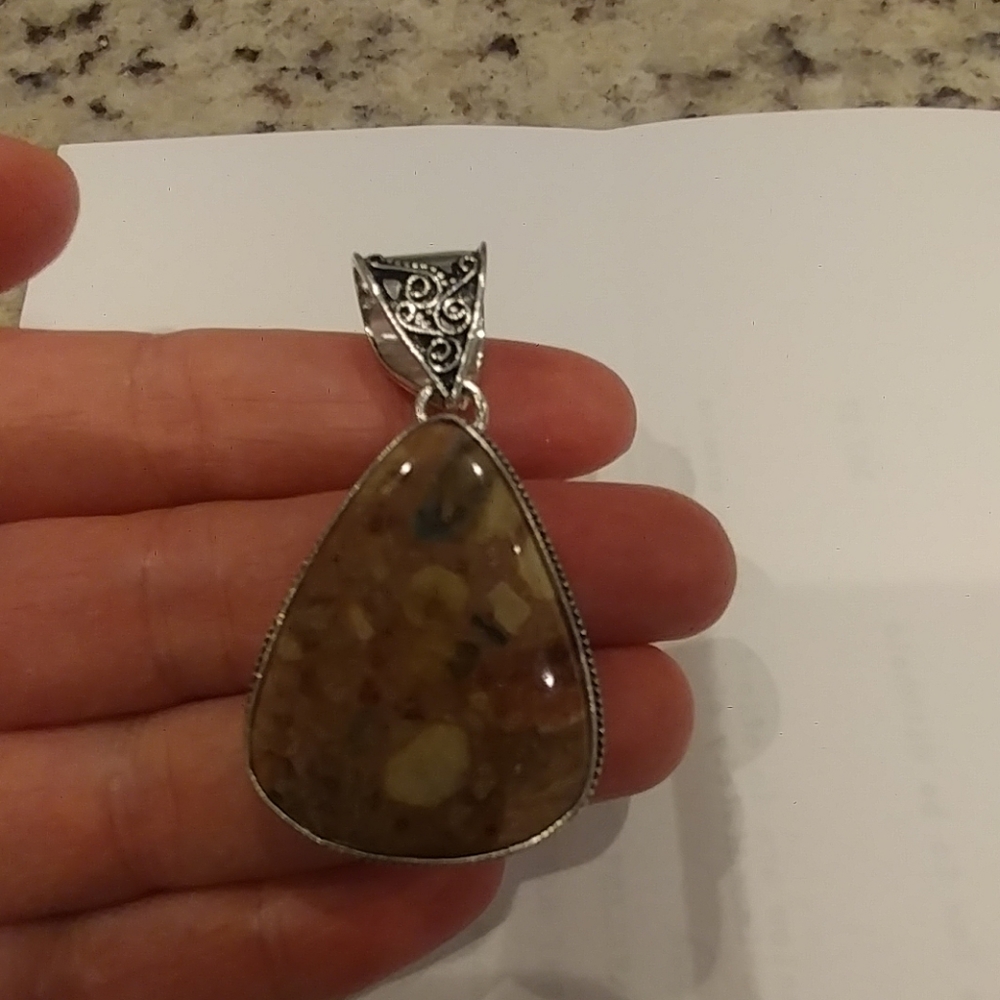Cobra Jasper Pendant